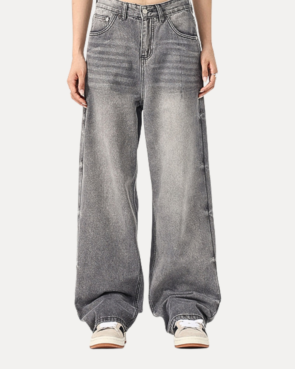 Grayflow Wide Leg Jeans