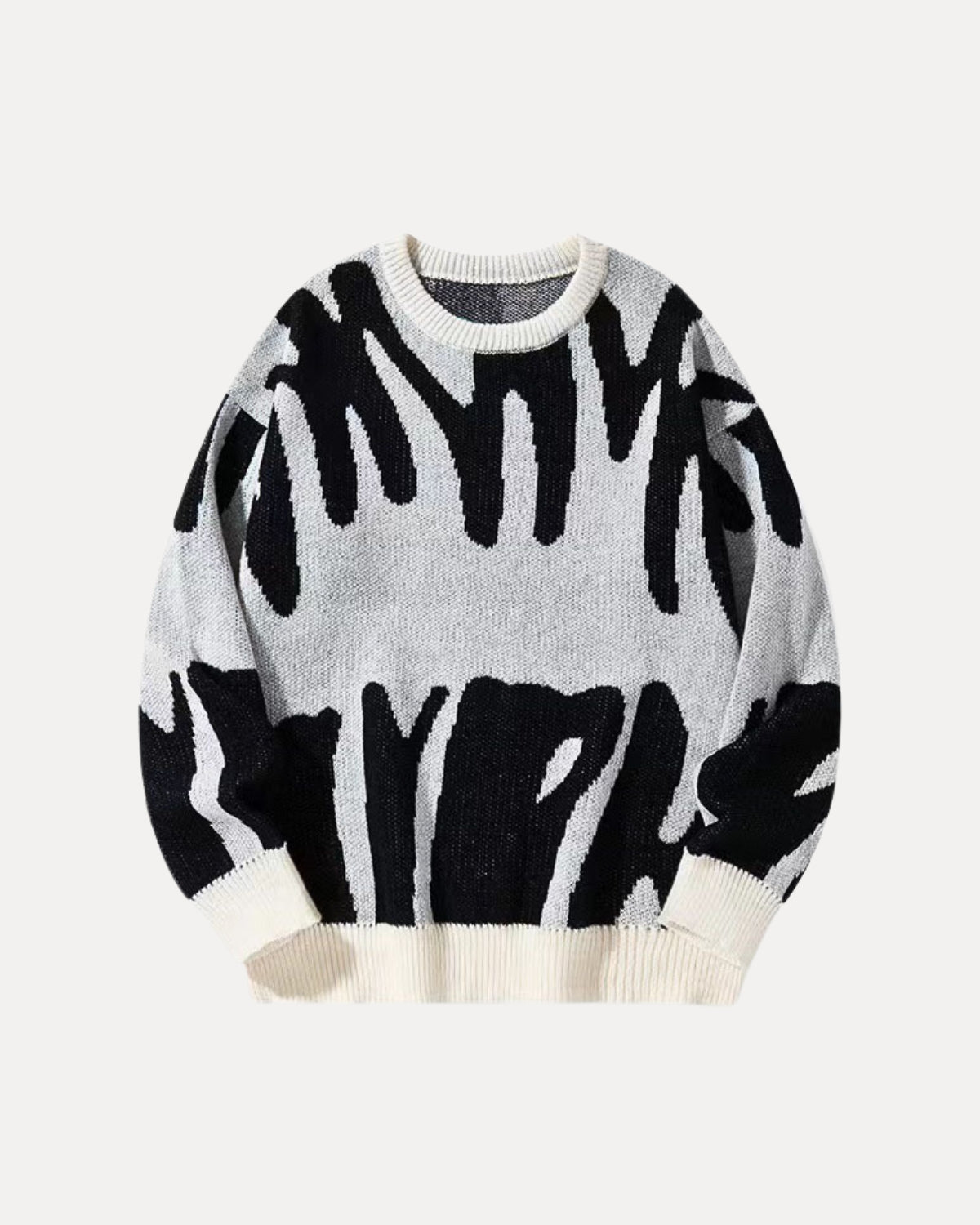 Pattern Knit Sweater