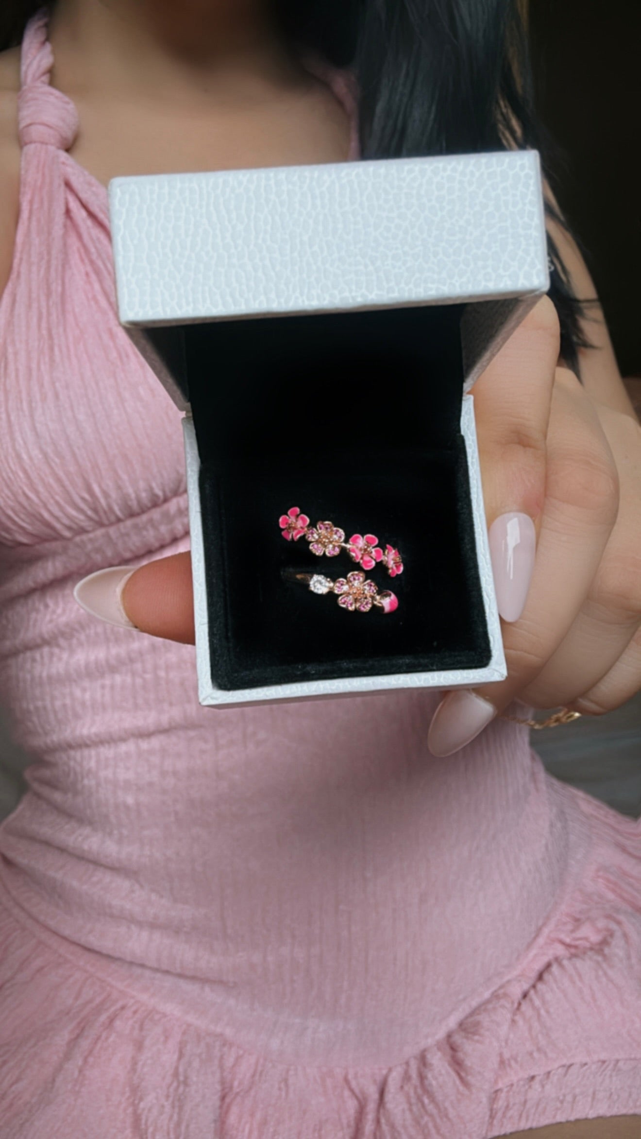 Peach Blossom Ring