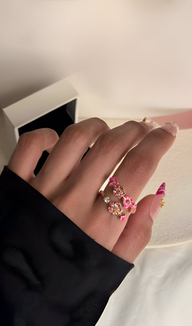 Peach Blossom Ring
