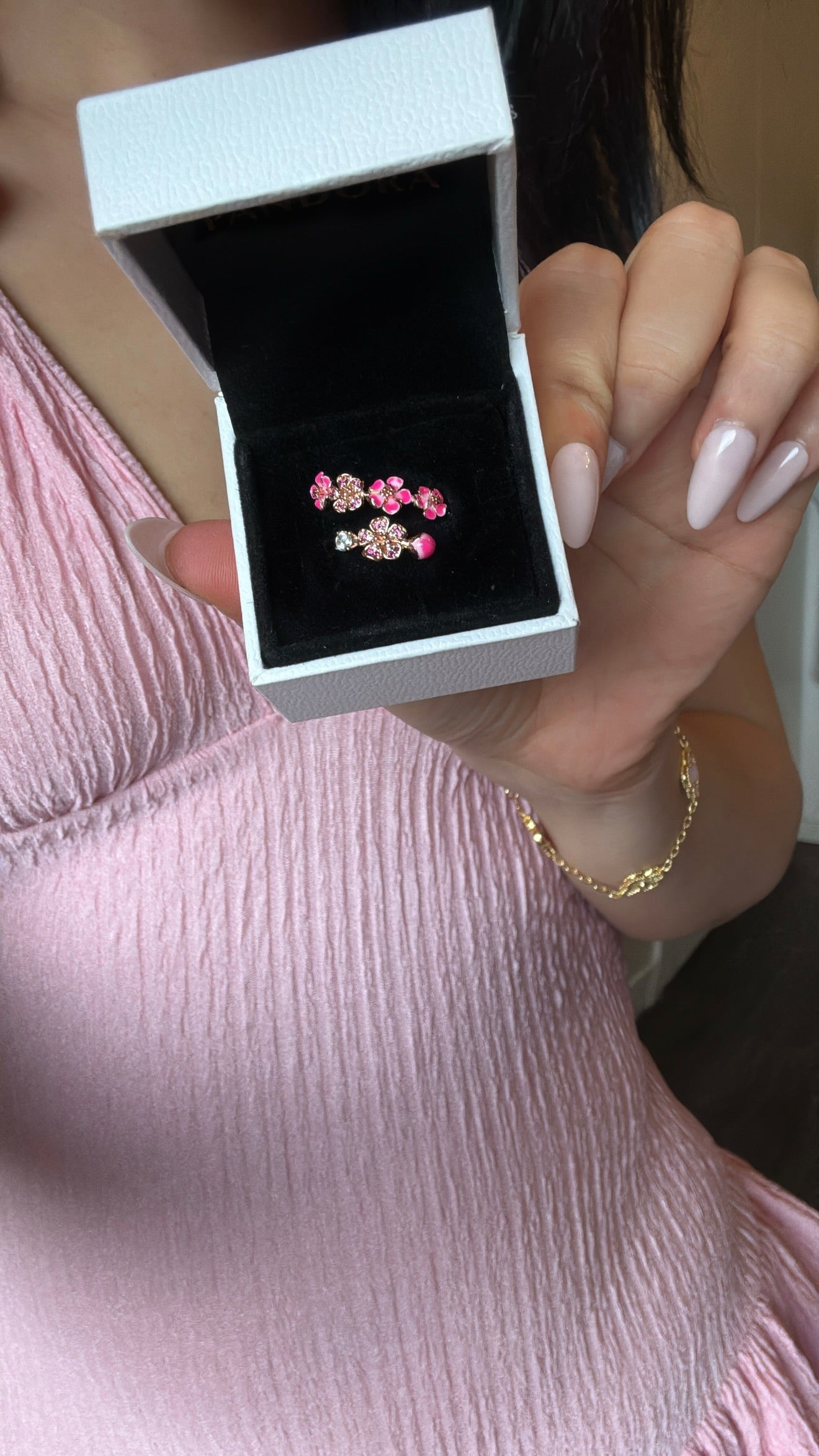 Peach Blossom Ring