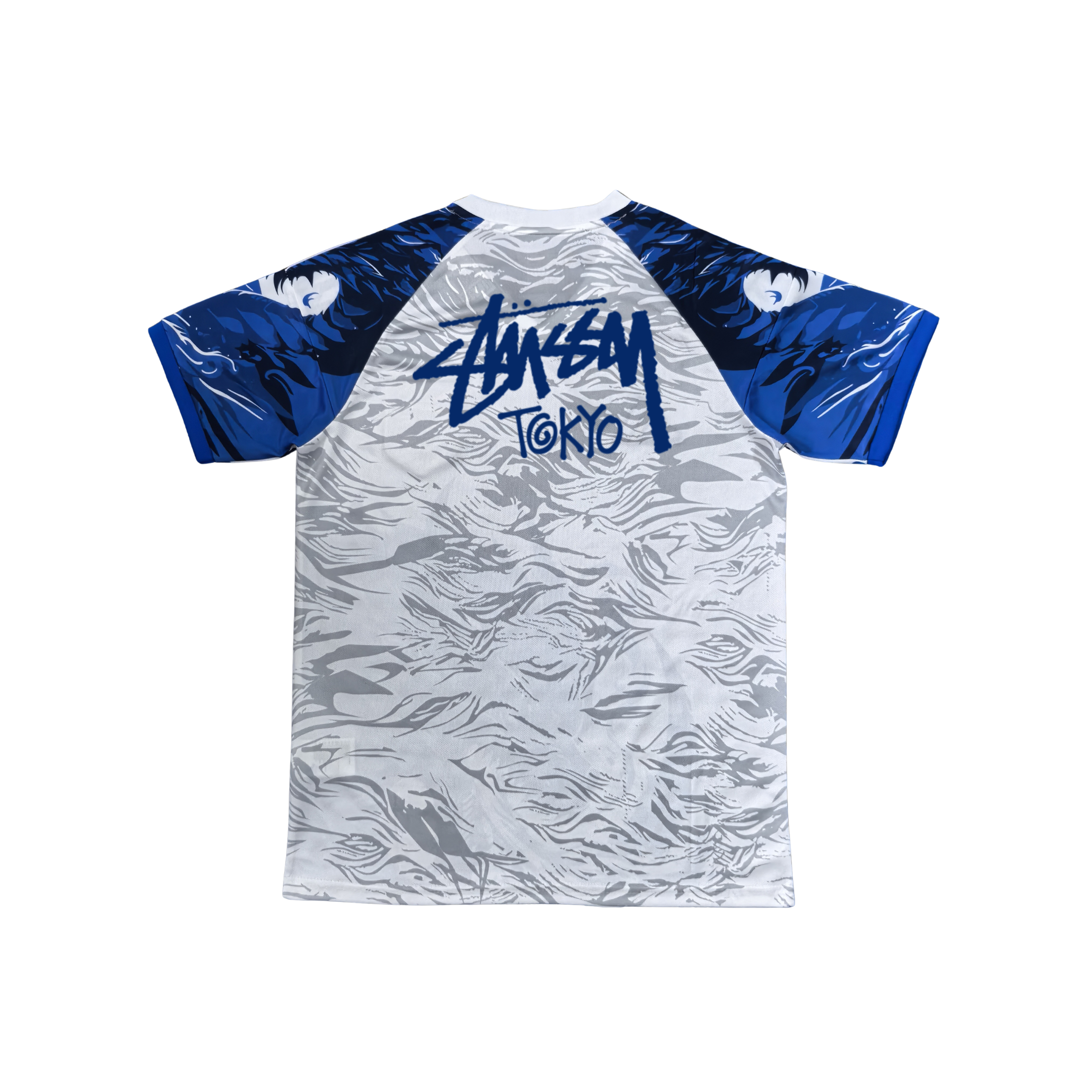 STÜSSY x “JAPAN” JERSEY - BLUE DRAGON
