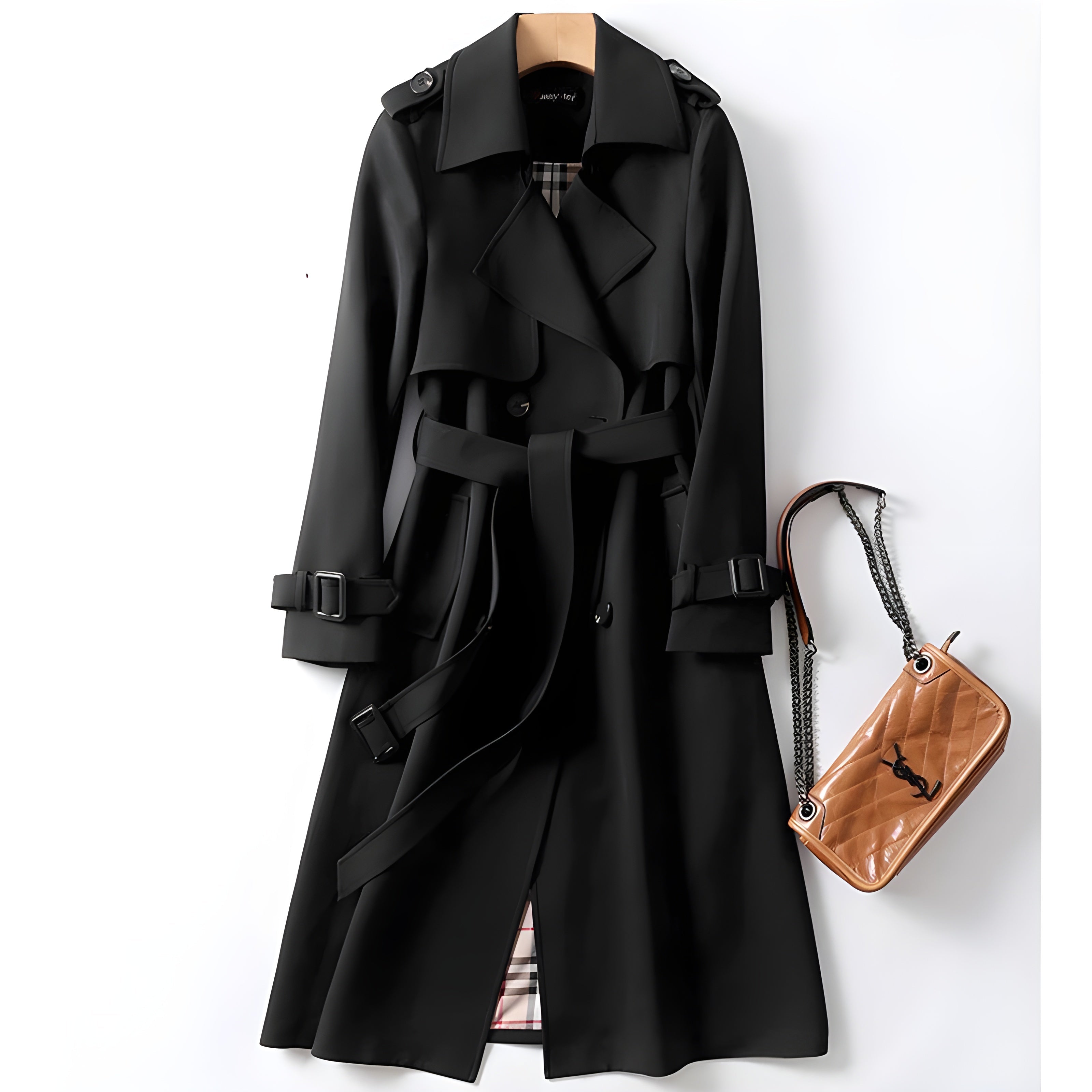 Women’s Double-Breasted Trench Coat